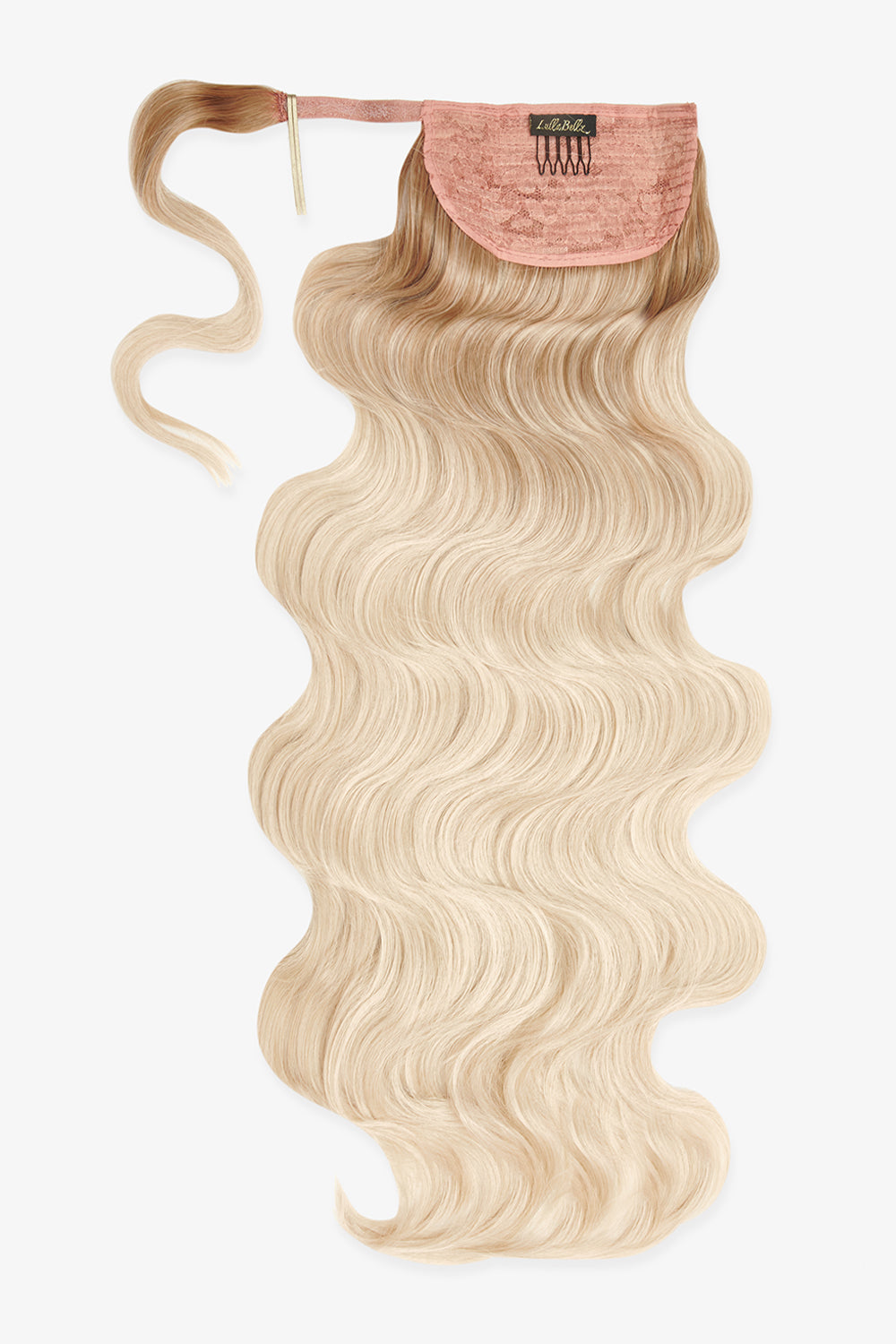 Grande 26" Hollywood Wave Wraparound Pony [Ausverkaufsartikel] - BLONDE | VERWURZELTES HELLBLOND #1