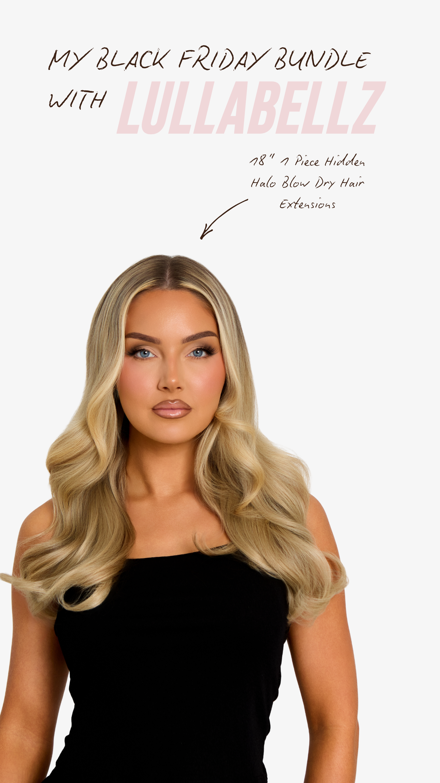 18 Zoll 1-teilige Hidden Halo-Haarverlängerung zum Föhnen - BRAUN | DUNKELBRAUN #4