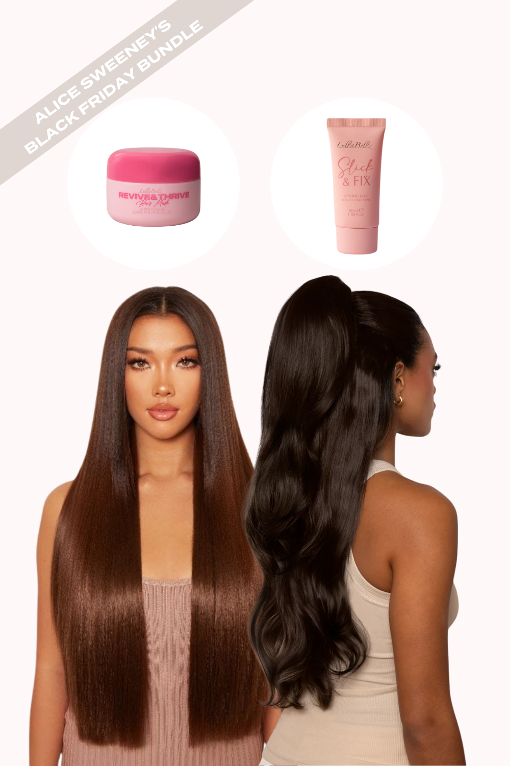 18 Zoll 1-teilige Hidden Halo-Haarverlängerung zum Föhnen