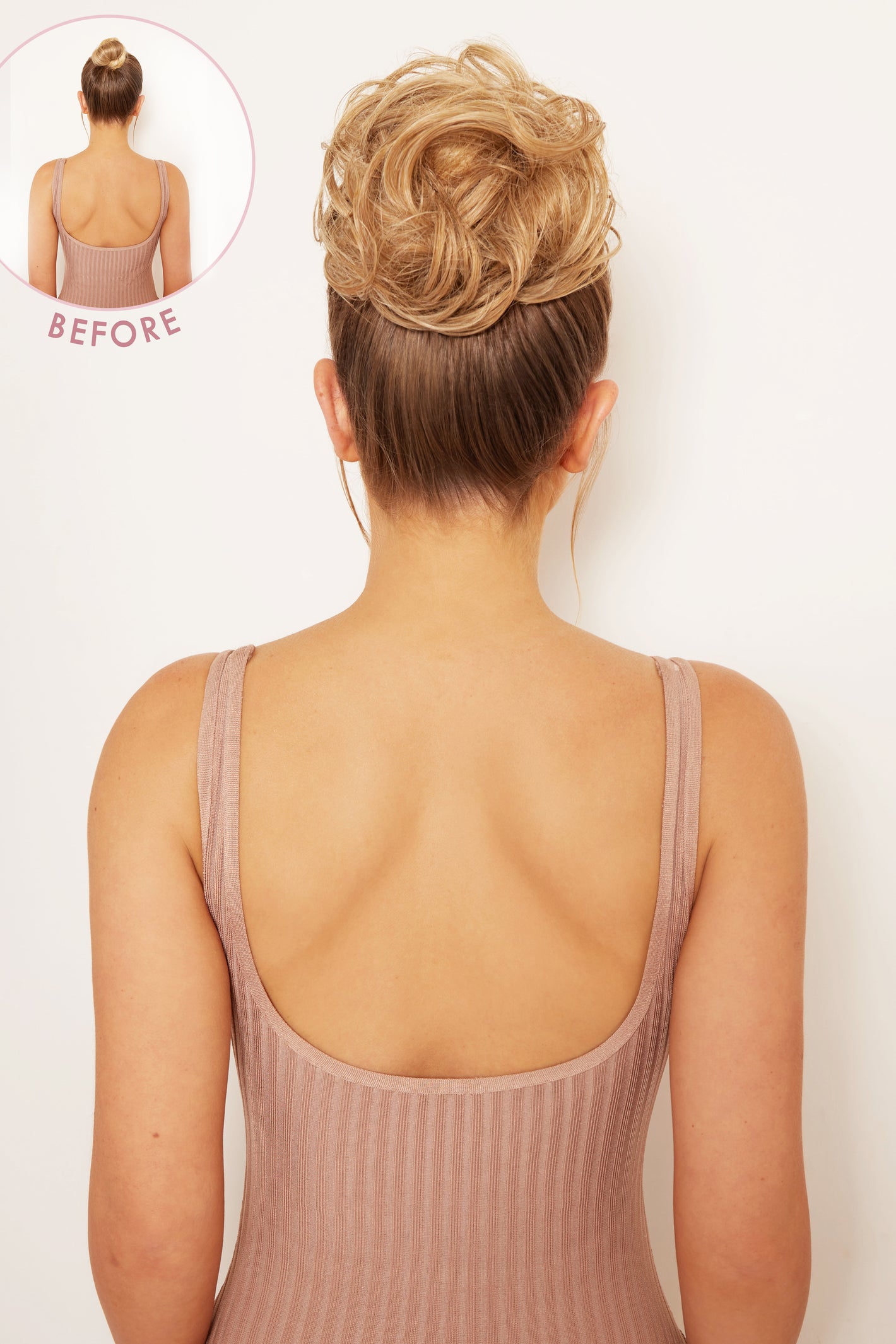 Chouchou haut de gamme Messy Bun Hair Up