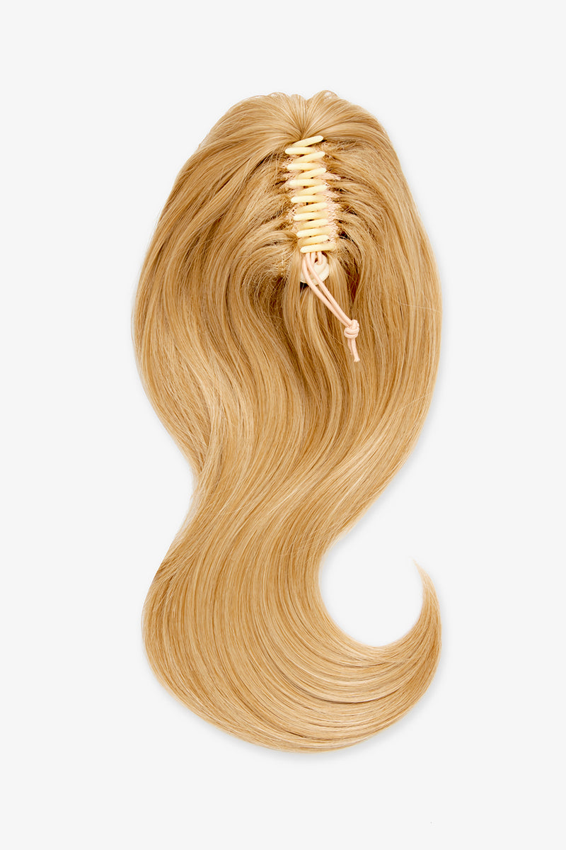 Séchage au sèche-cheveux, queue de cheval à pince griffes de 40 cm - BLONDS | BLOND CARAMEL #2