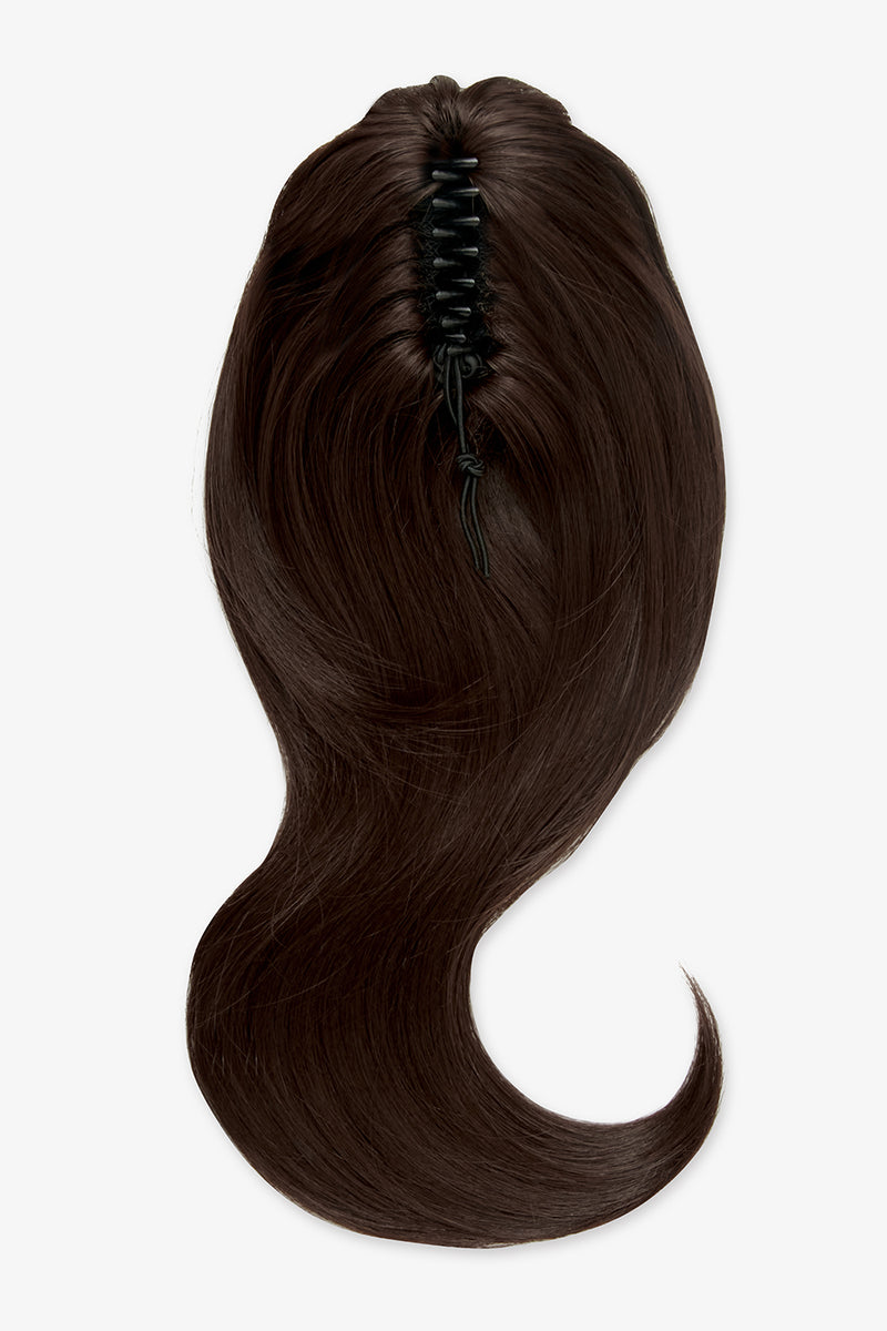 Séchage au sèche-cheveux, queue de cheval à pince griffes de 40 cm - BRUNS | BRUNS AU CHOCOLAT #3