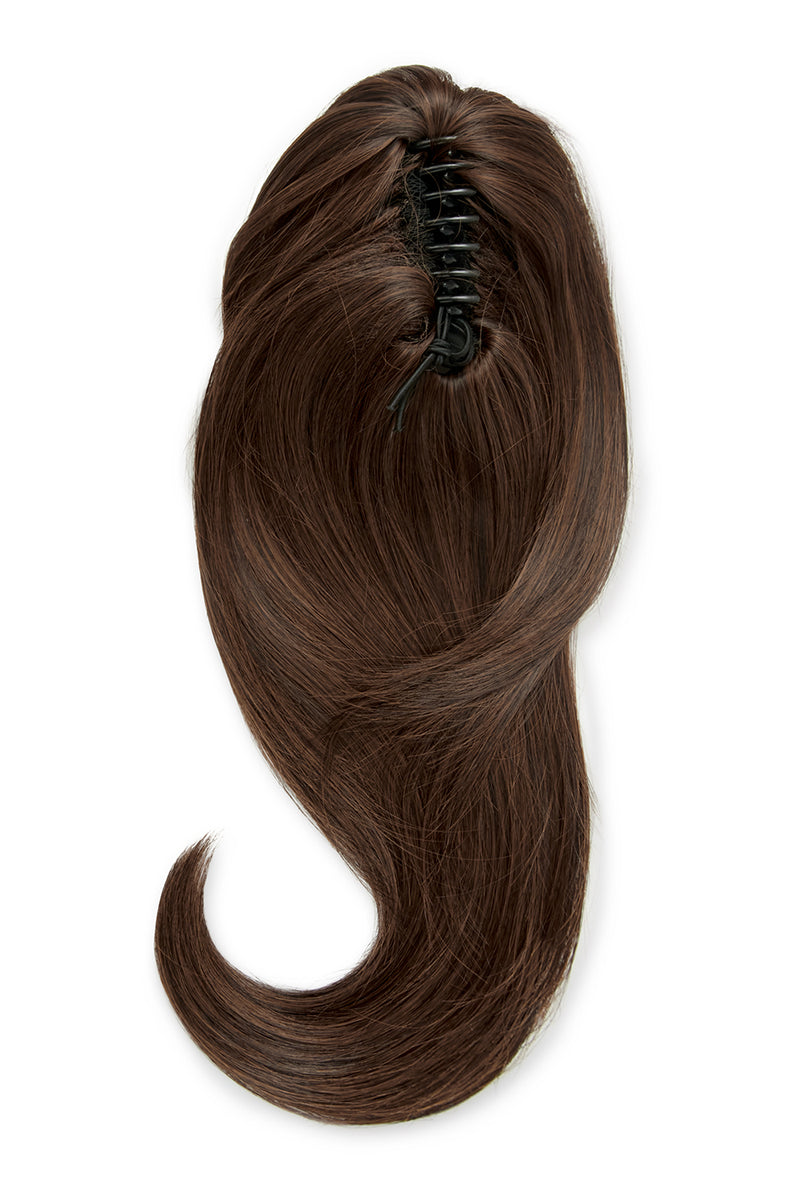 Séchage au sèche-cheveux, queue de cheval à pince griffes de 40 cm - BRUNS | CARAMEL BRUN FONCÉ #2