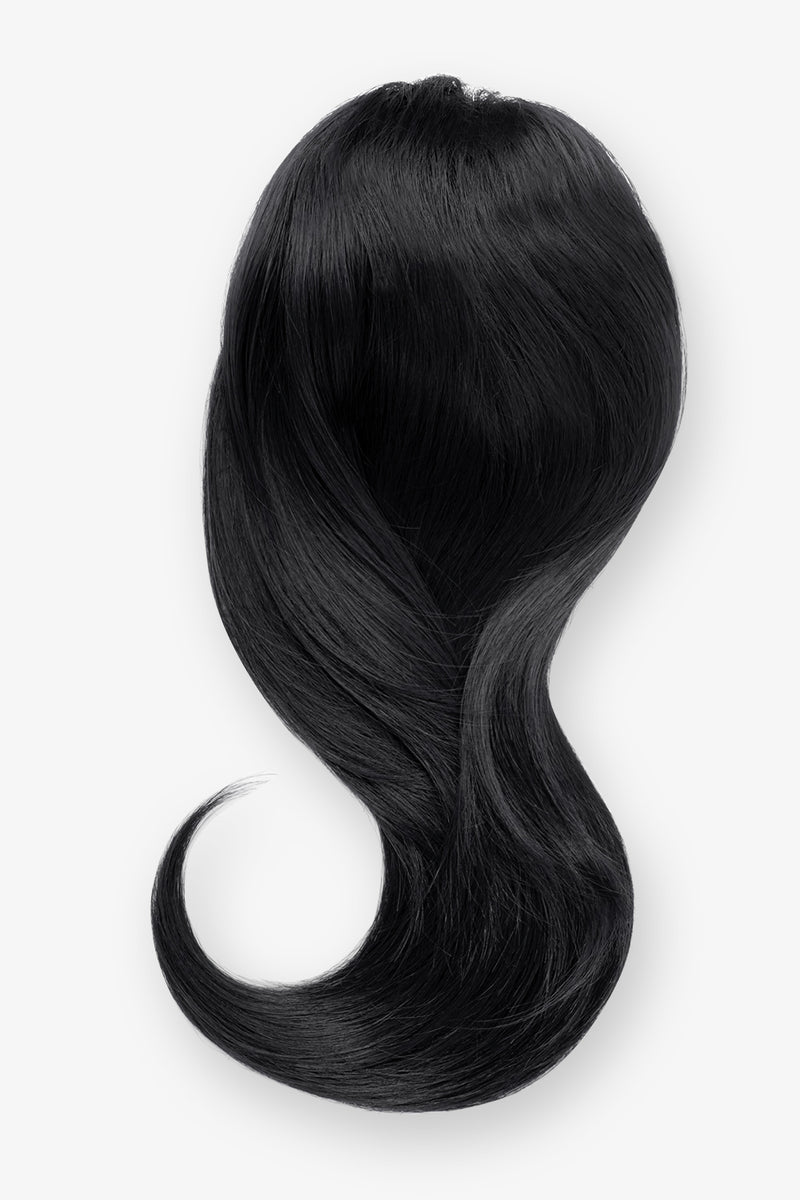 Séchage au sèche-cheveux, queue de cheval à pince griffes de 40 cm - NOIRS | NOIR DE JAIS #1
