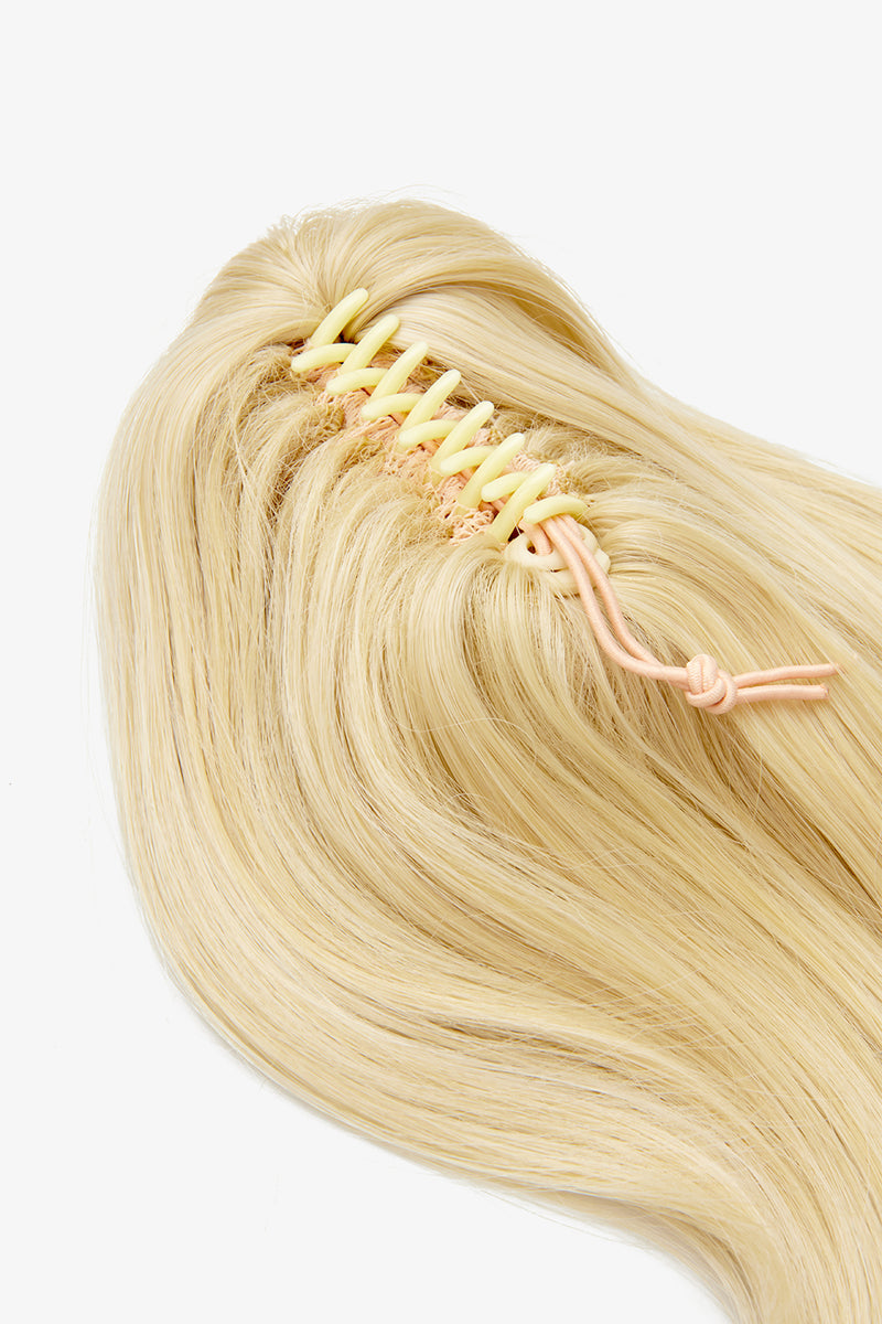 Séchage au sèche-cheveux, queue de cheval à pince griffes de 40 cm - BLONDS | BLOND CLAIR #3