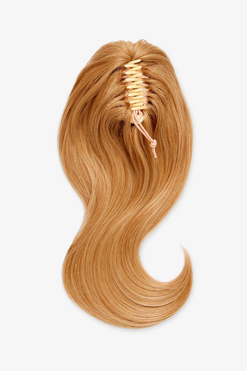 Séchage au sèche-cheveux, queue de cheval à pince griffes de 40 cm - ROUGES | BLOND FRAISE #2