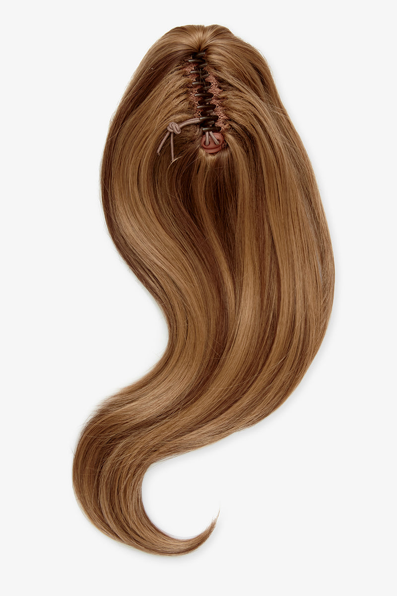 Séchage au sèche-cheveux, queue de cheval à pince griffes de 40 cm - MARRONS | BRUN CARAMEL #2