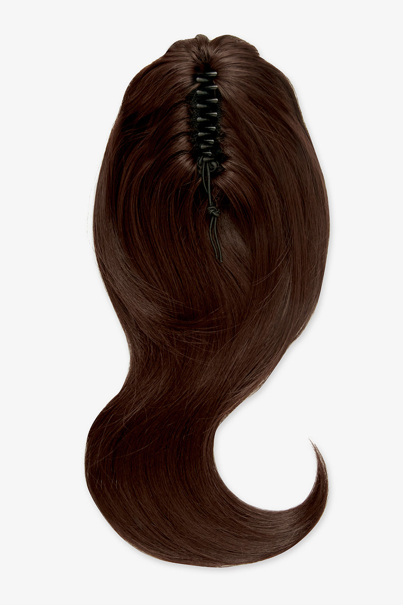 Séchage au sèche-cheveux, queue de cheval à pince griffes de 40 cm - MARRONS | BRUNE CHAUDE #1