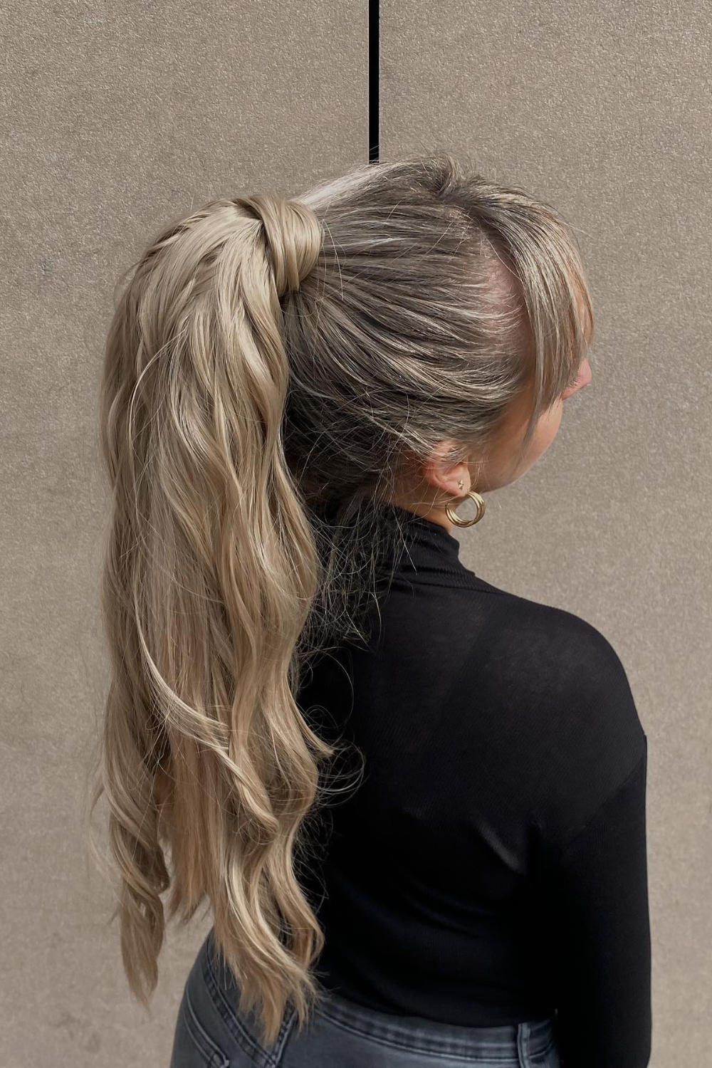 Midi Grande Brushed Out Wave 22'' Wraparound Pony - BLONDE | KALIFORNISCHE BLONDE #1