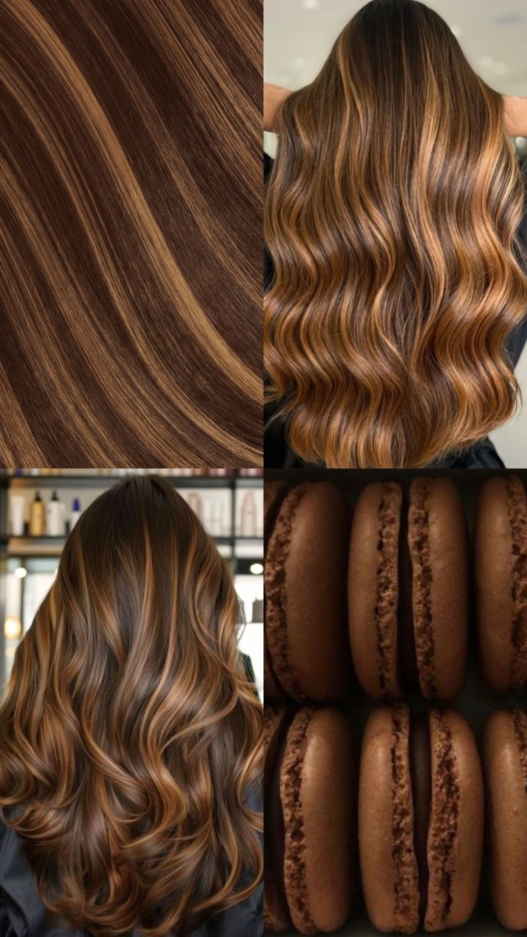 18” 1 Piece Hidden Halo Blow Dry Hair Extensions - BROWNS | BLONDETTE #1