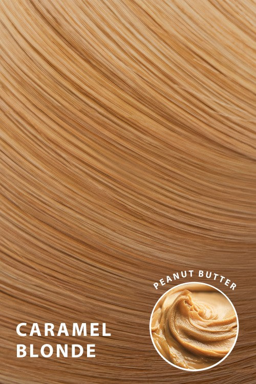 Mini Grande 18" 90s Curl Wraparound Pony [Clearance Lines] - BLONDES | CARAMEL BLONDE #1