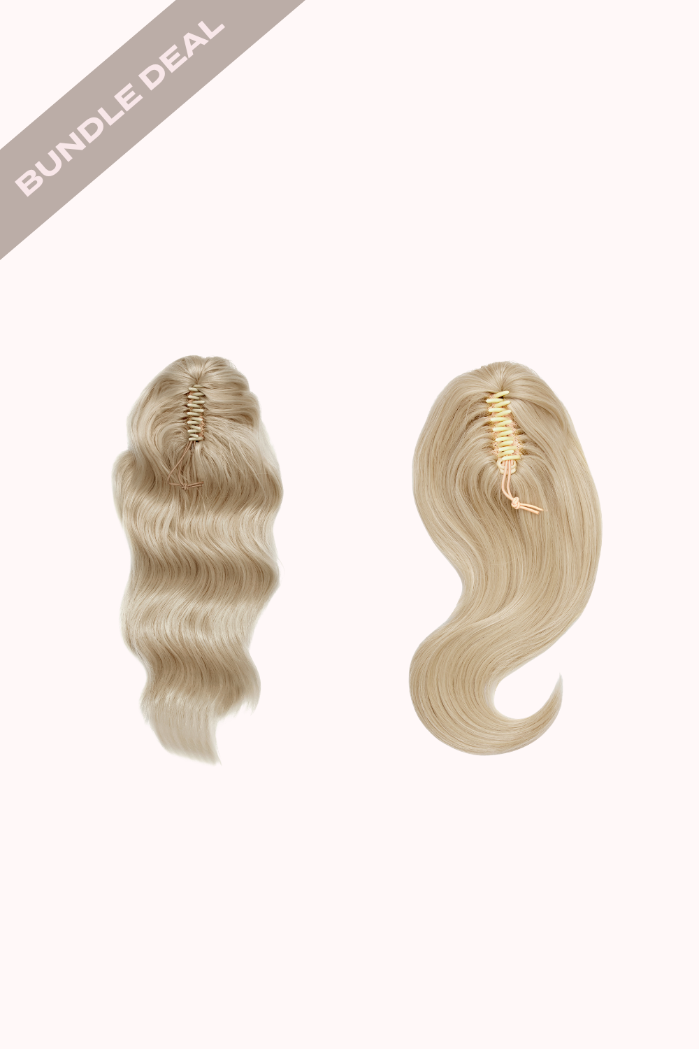 Brushed Out Wave 16" Claw Clip + Blow Dry 16" Claw Clip Bundle - BLONDES | CALIFORNIA BLONDE #1