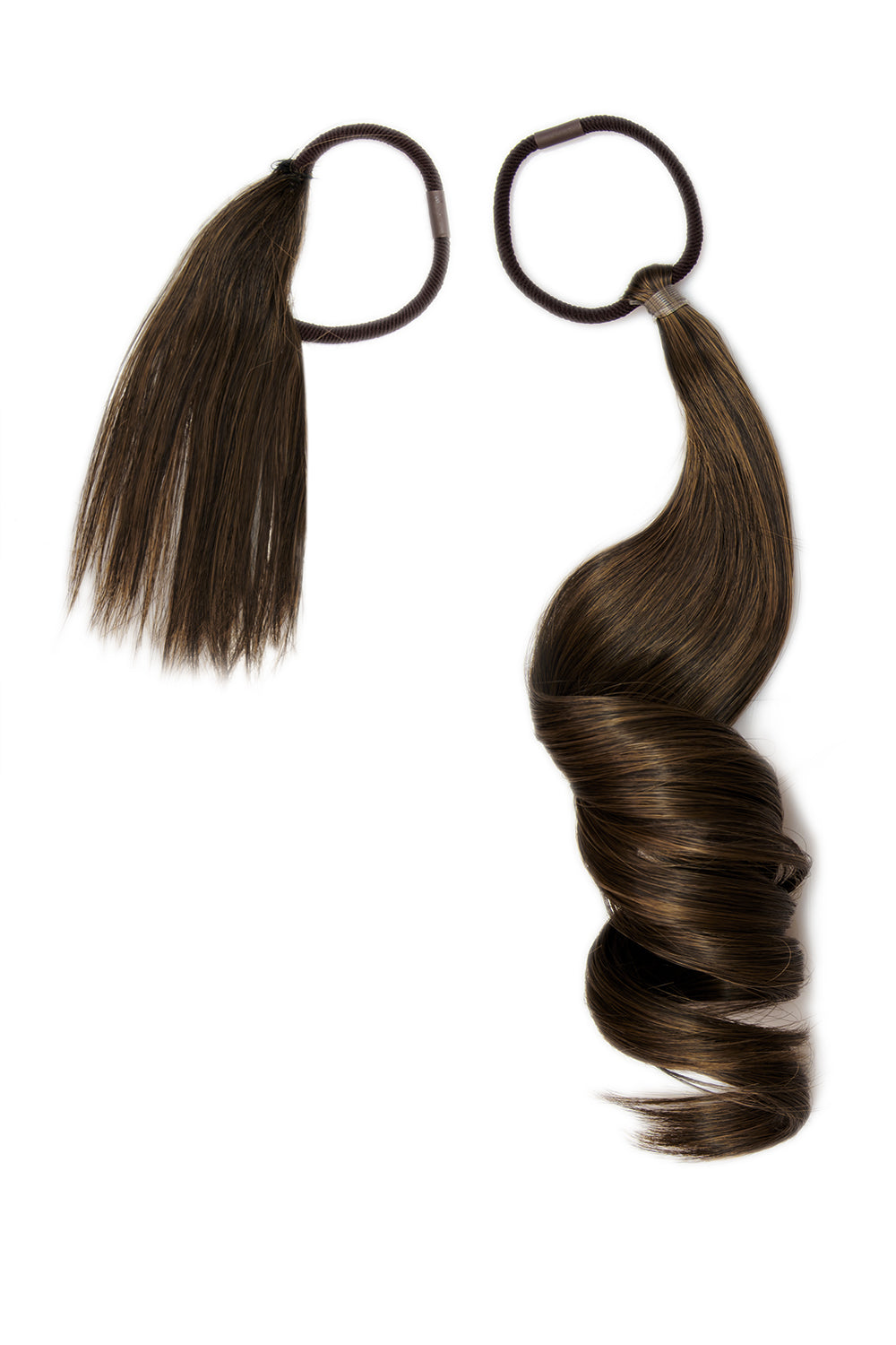 Feathered Bun Booster - BROWNS | DARK BROWN & CARAMEL #1