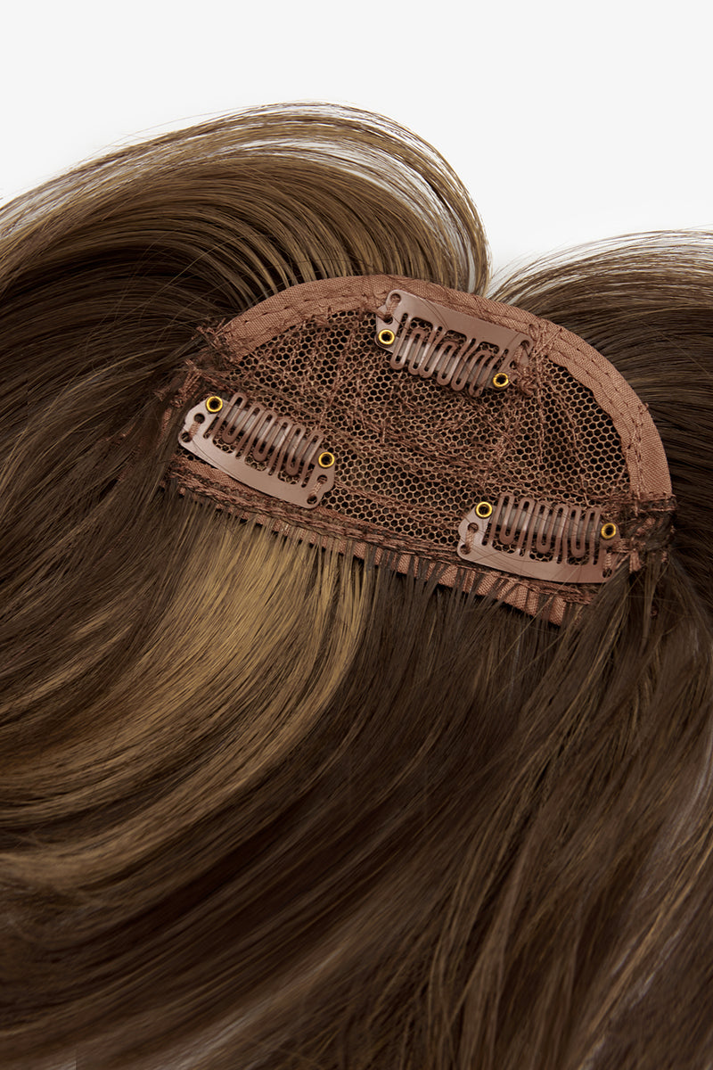 Frange à frange effilée à clipser - MARRONS | BLONDETTE #3