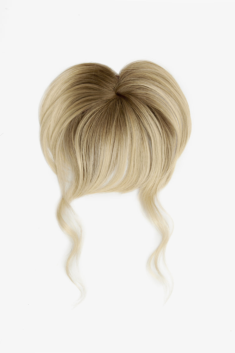 Frange à frange effilée à clipser - BLONDES | BLOND CLAIR ENRACINÉ #1