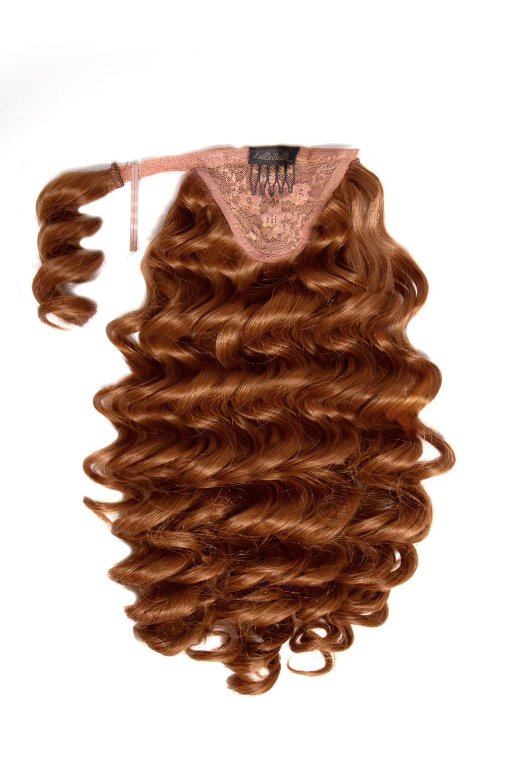 Midi Grande Brushed Out Wave 22'' Poney enveloppant - ROUGES | AUBURN MIXTE #2