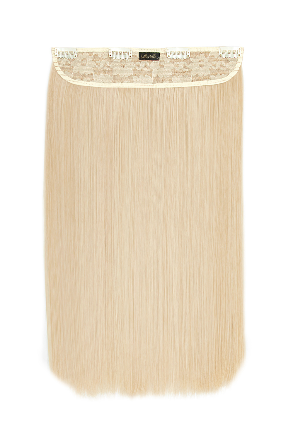 Thick 18" 1 Piece Straight Clip In Hair Extensions - BLONDES | LIGHT BLONDE #1