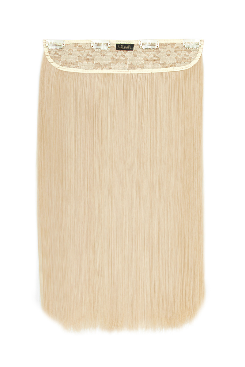 Thick 18" 1 Piece Straight Clip In Hair Extensions - BLONDES | LIGHT BLONDE #1