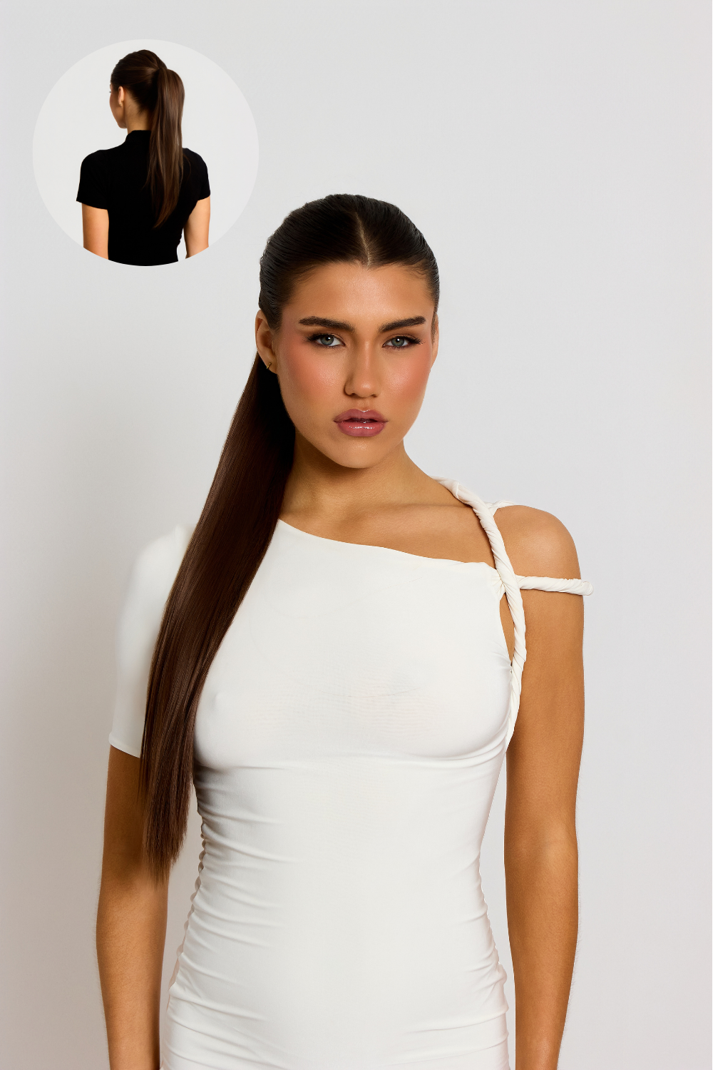 Grande 26" Straight Wraparound Pony