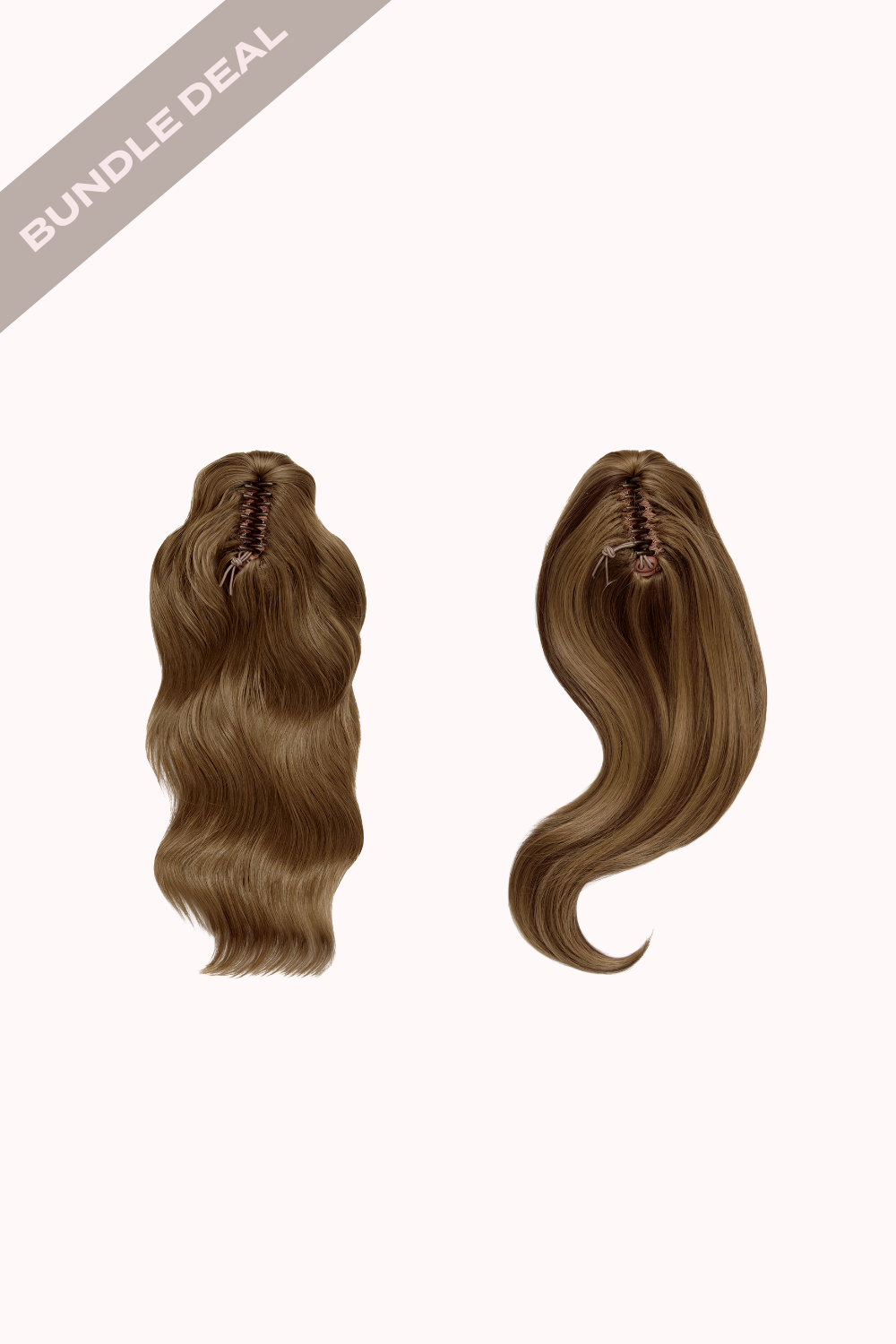 Brushed Out Wave 16" Claw Clip + Blow Dry 16" Claw Clip Bundle - BLONDES | HARVEST BLONDE #1
