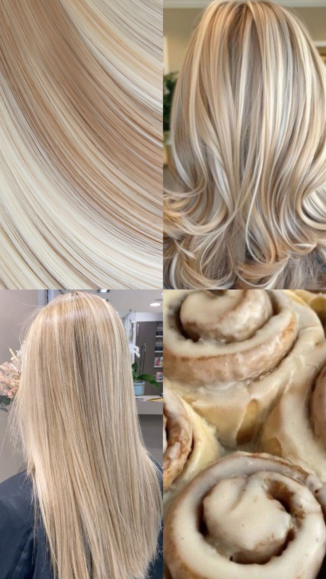 18” 1 Piece Hidden Halo Blow Dry Hair Extensions - BLONDES | HIGHLIGHTED CHAMPAGNE #1