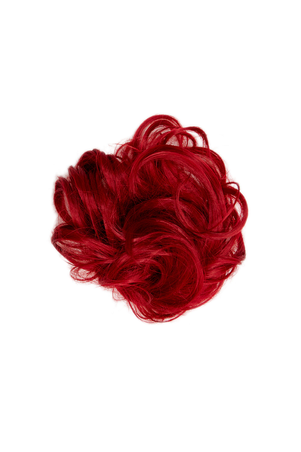 Premium Messy Bun Hair Up Scrunchie - REDS | RUBY RED #1