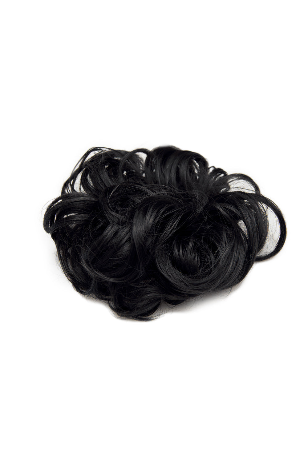 Premium Messy Bun Hair Up Scrunchie - BLACKS | JET BLACK #3