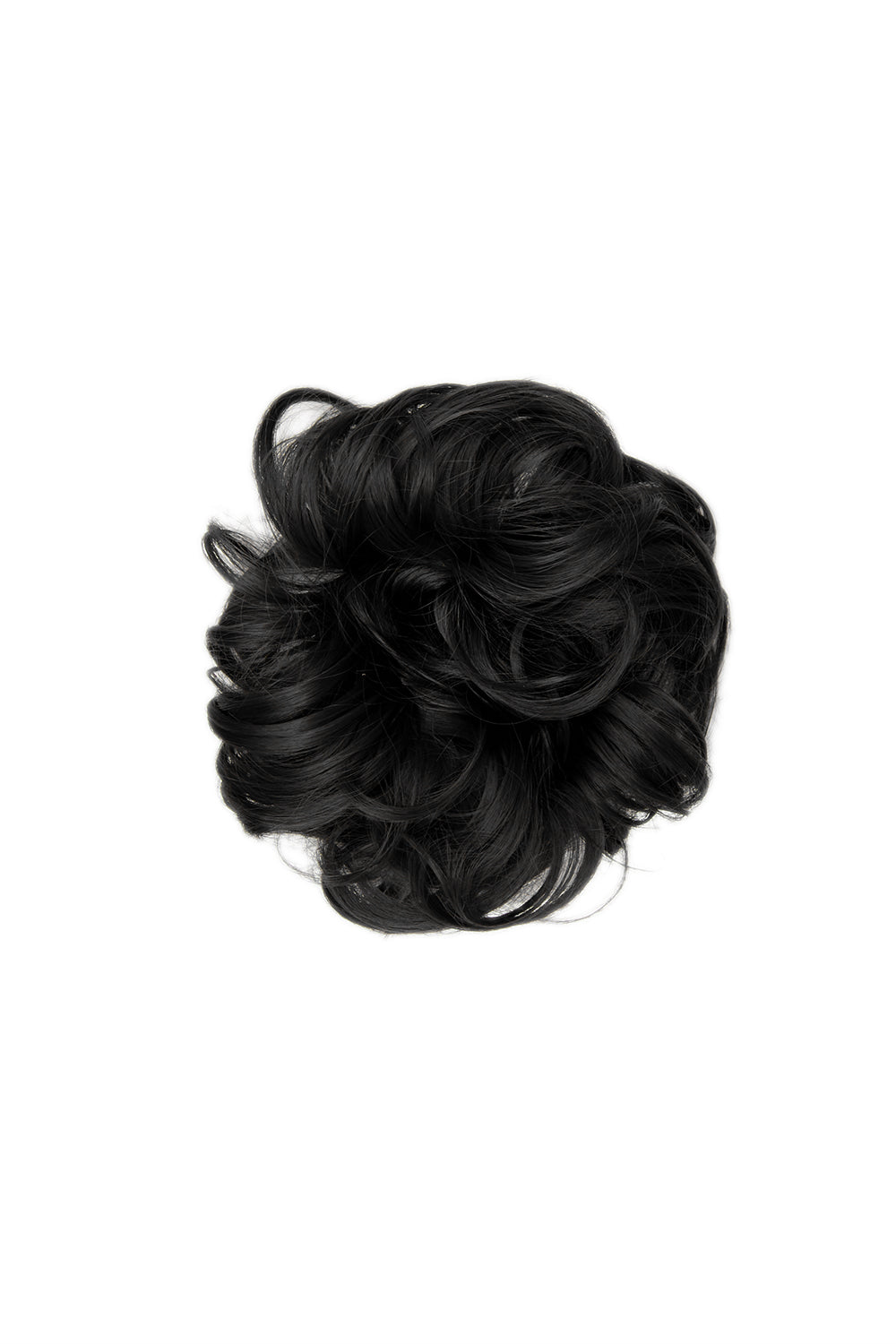 Premium Messy Bun Hair Up Scrunchie - BLACKS | NATURAL BLACK #2