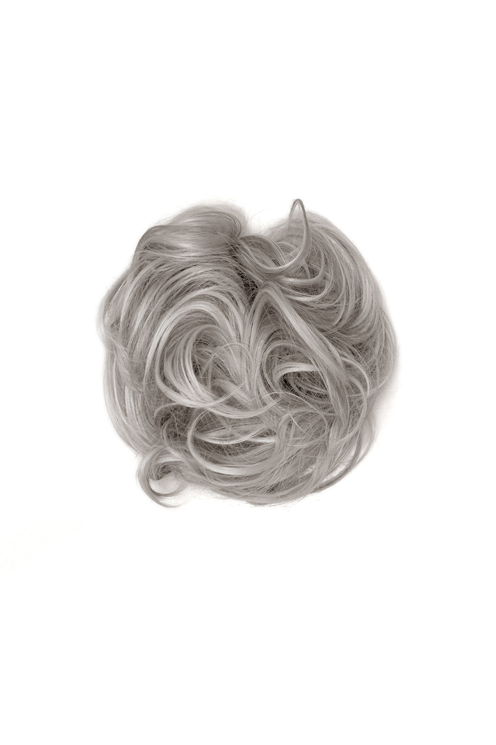 Premium Messy Bun Hair Up Scrunchie - BLONDES | SILVER GREY #1