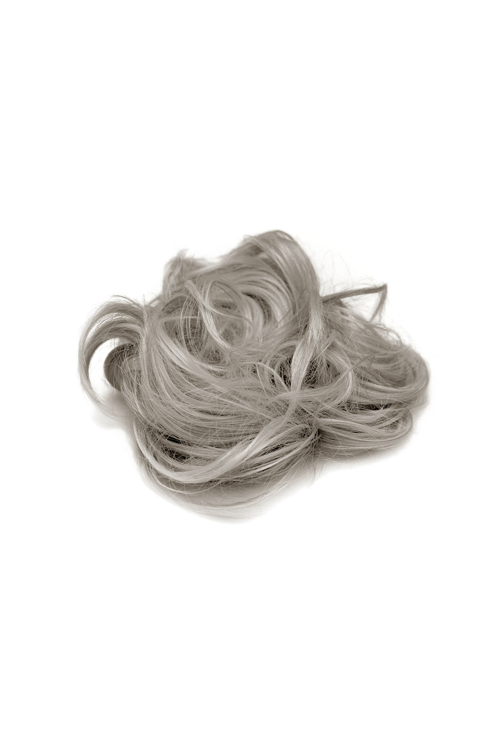 Premium Messy Bun Hair Up Scrunchie - BLONDES | SILVER GREY #2