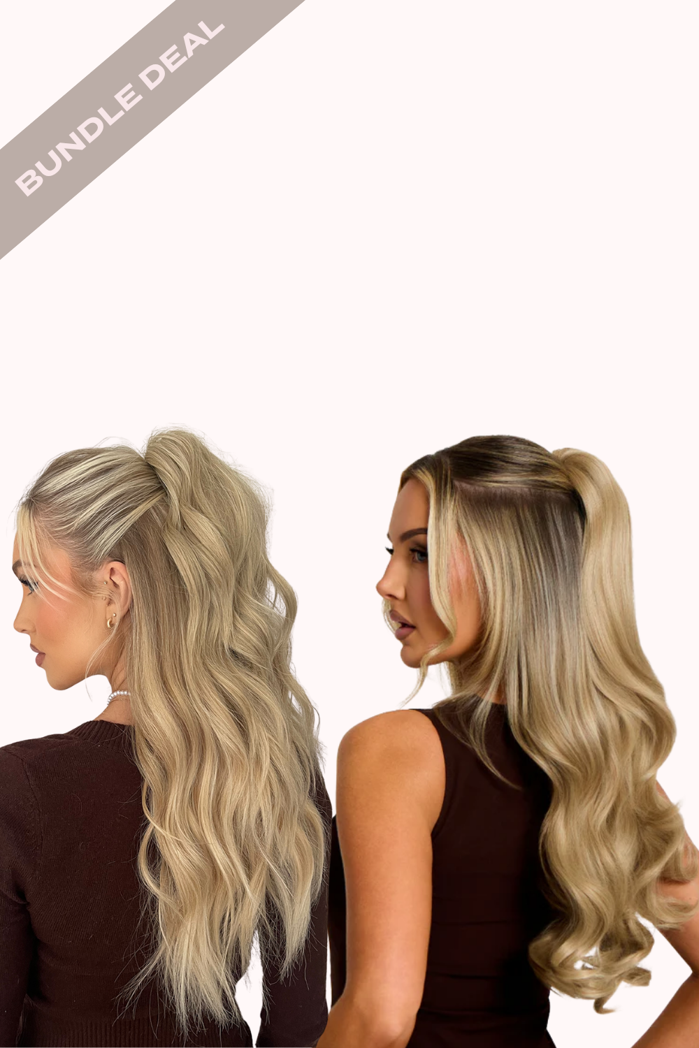 Brushed Out Wave 16" Claw Clip + Blow Dry 16" Claw Clip Bundle