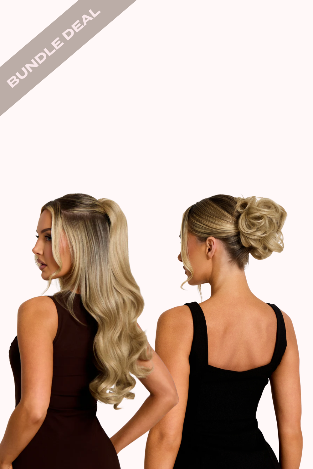 Blow Dry 16" Claw Clip + Premium Messy Bun Scrunchie Bundle