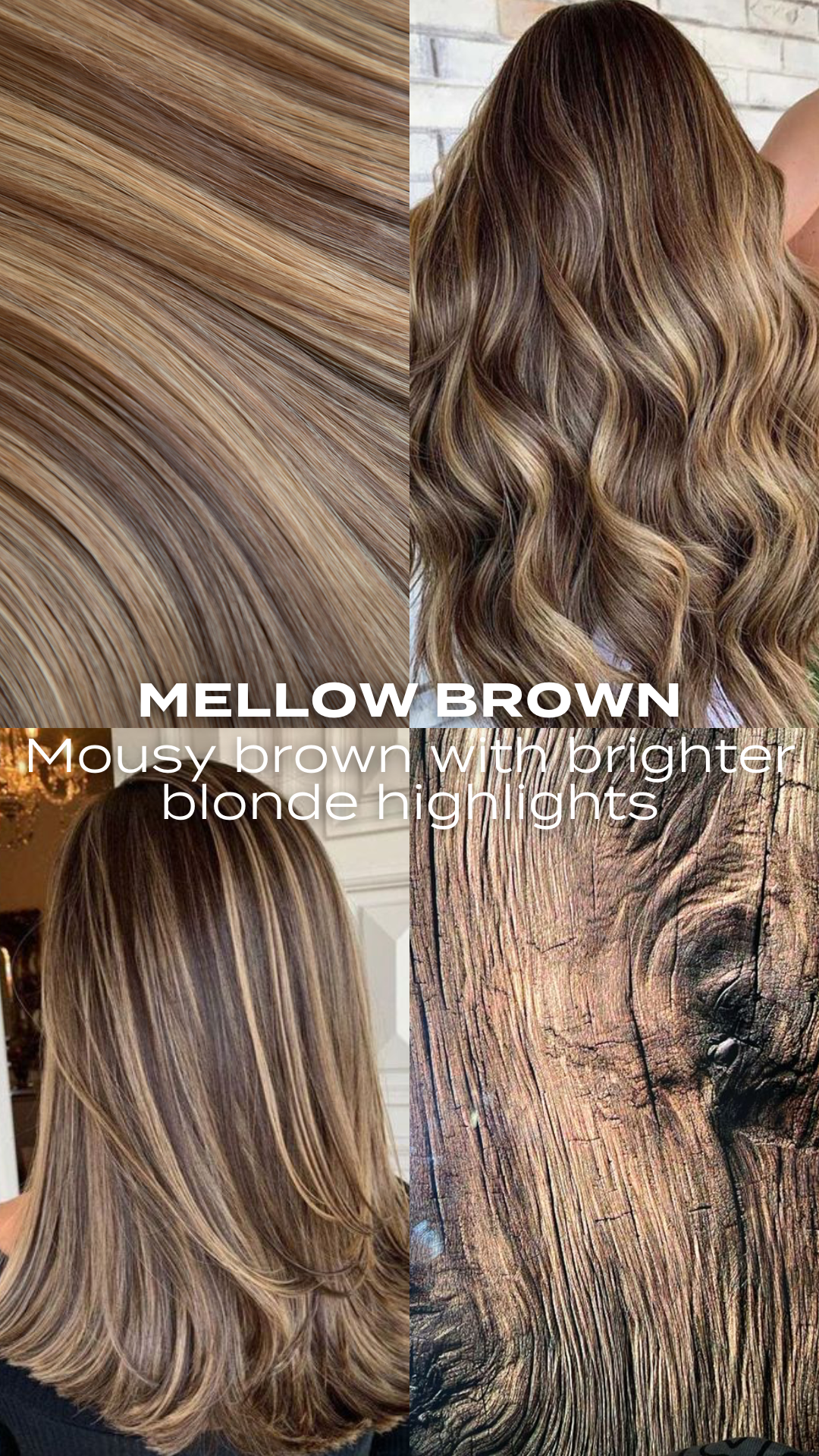 Extra AF 34'' gerader Wraparound-Pony [Ausverkaufslinien] - BROWN | MELLOW BROWN #1