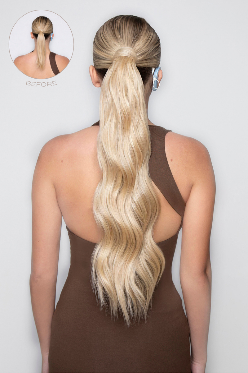 Midi Grande Brushed Out Wave 22'' Wraparound Pony [Clearance Lines]