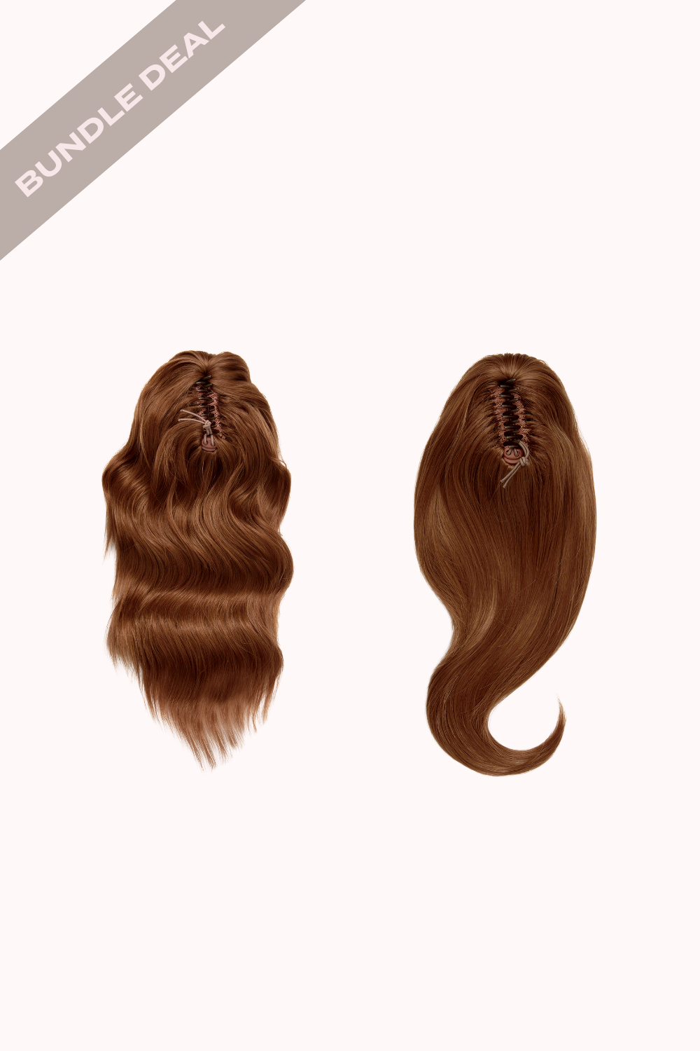 Brushed Out Wave 16" Claw Clip + Blow Dry 16" Claw Clip Bundle - REDS | MIXED AUBURN #1