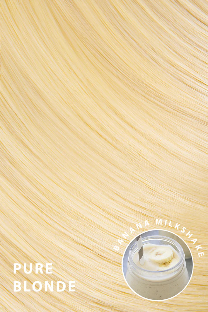 Ensemble de cheveux à pince à griffes Brushed Out Wave 16" + soins capillaires - BLONDS | BLOND PUR #1