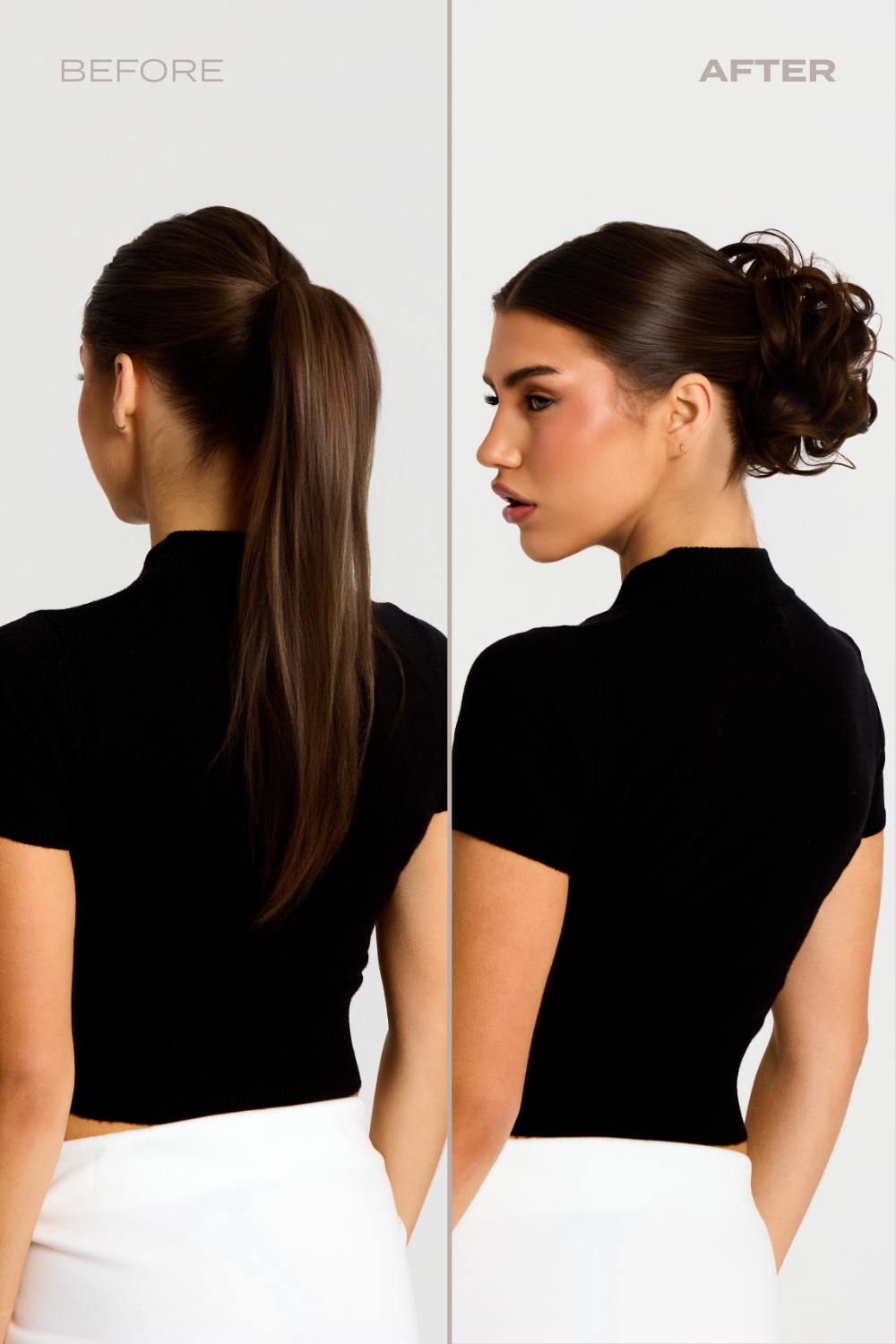 Premium Messy Bun Hair Up Scrunchie