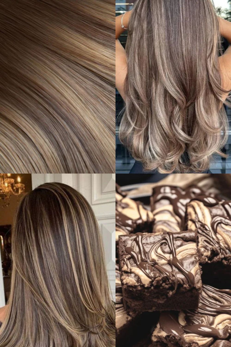 Extensions de cheveux 18 pouces à halo caché, 1 pièce, pour brushing - BRUNS | BRUN DOUX ENRACINÉ #1