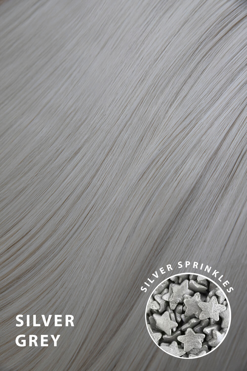Ensemble de cheveux à pince à griffes Brushed Out Wave 16" + soins capillaires - BLONDS | GRIS ARGENTÉ #1