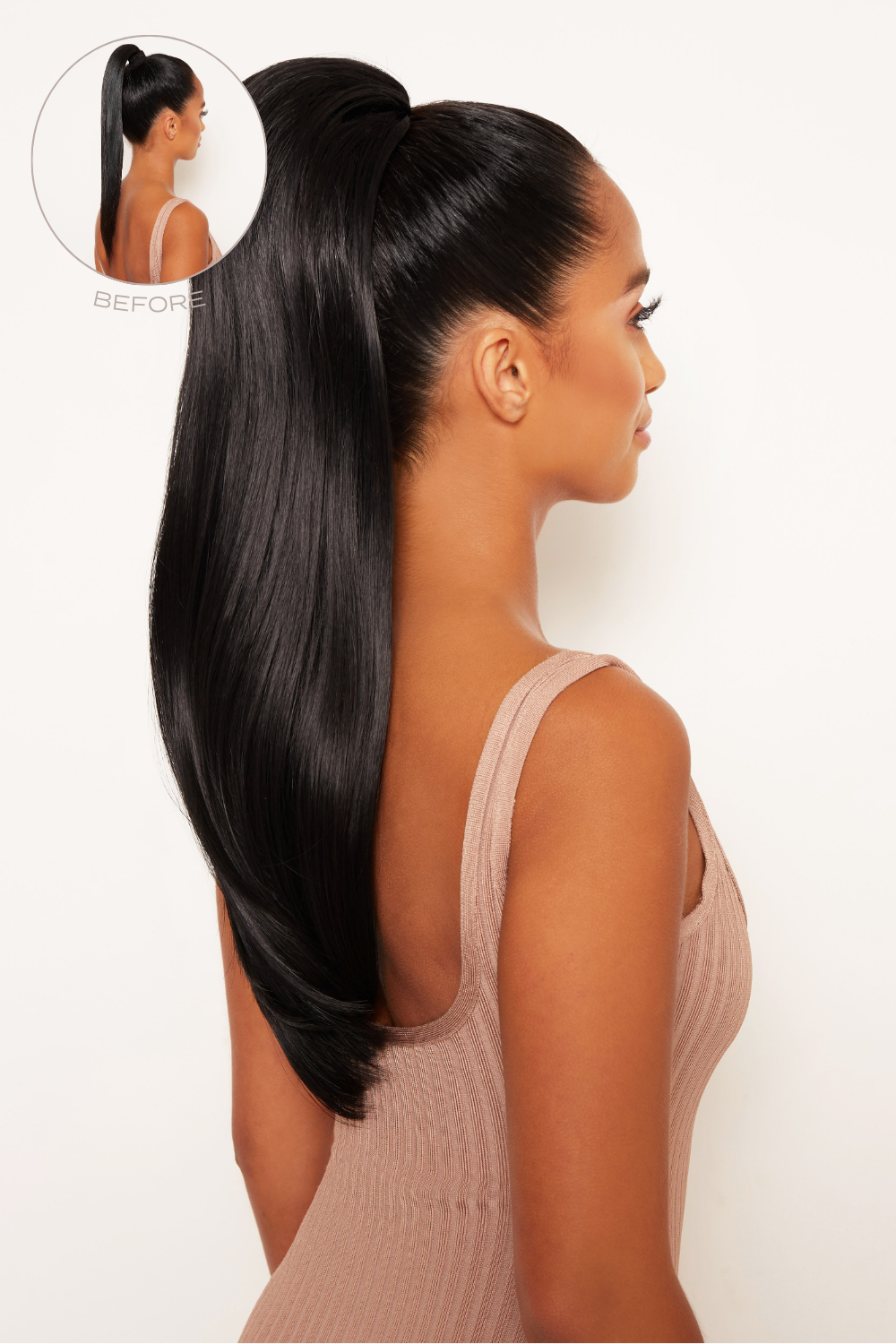 Sleek Full-Body 22" Ponytail
