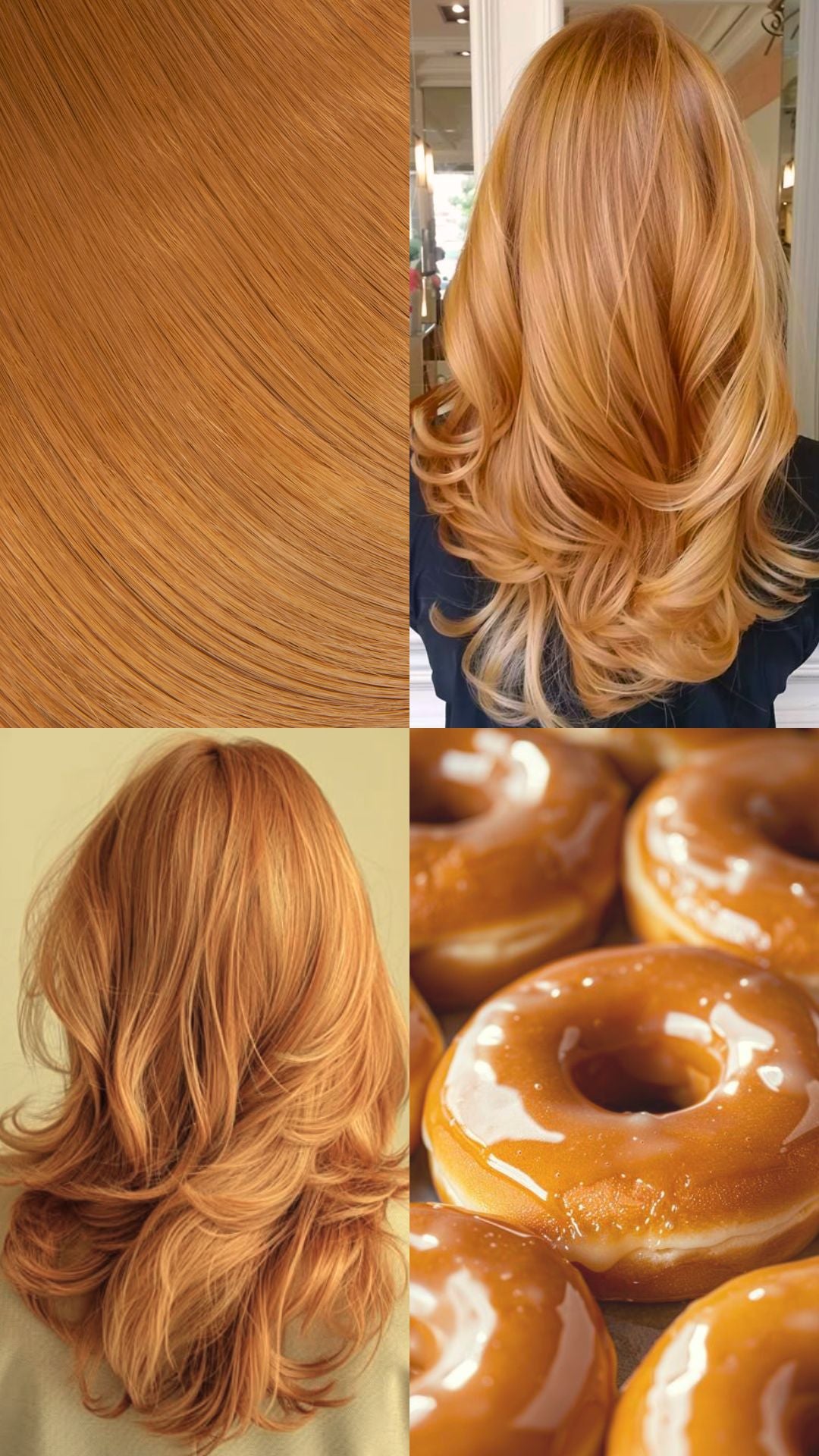 18” 1 Piece Hidden Halo Blow Dry Hair Extensions - REDS | STRAWBERRY BLONDE #1