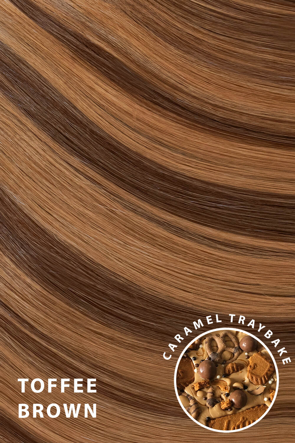 Super Thick 22'' 5 Piece Brushed Out Wave Clip In Hair Extensions - BROWNS | TOFFEE BROWN #3