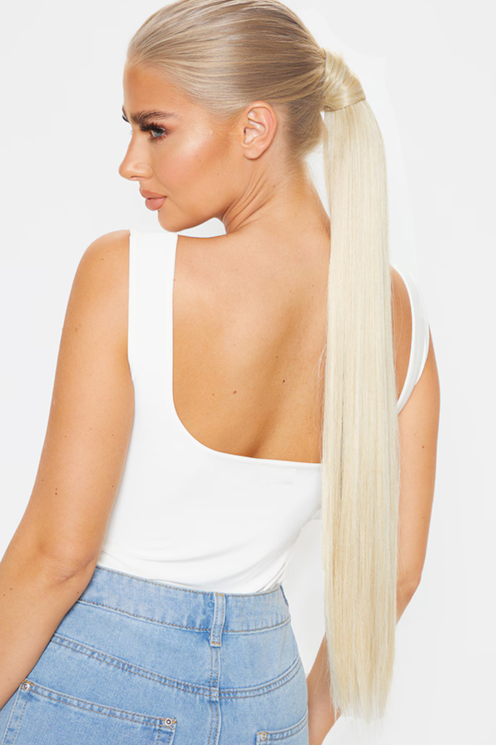 Grande 26" Straight Wraparound Pony - BLONDES | LIGHT BLONDE #1
