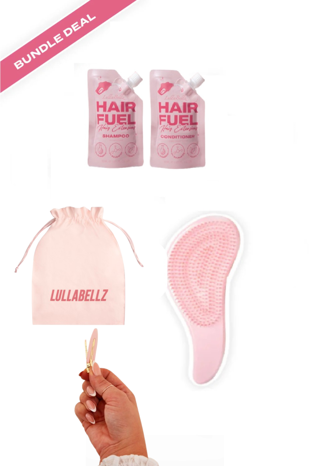 LullaBellz Haarverlängerung Nachpflegeset