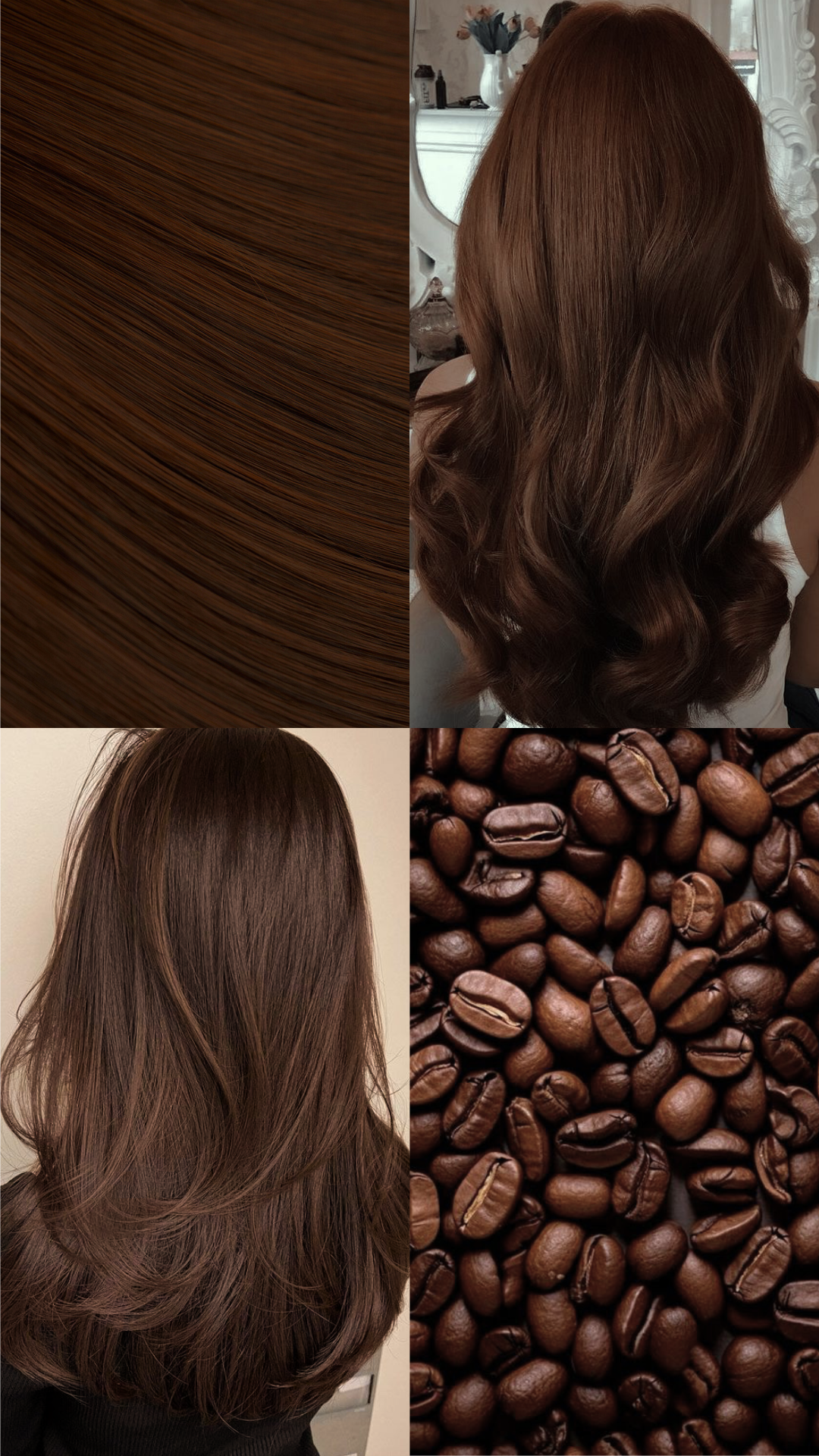 18" Hidden Halo Trio (Blow Dry + Brushed Out Waves & Straight) - BROWNS | WARM BRUNETTE #2