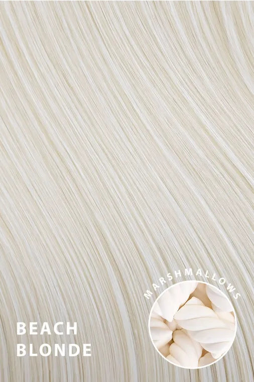 Mini Grande 18" 90s Curl Wraparound Pony [Clearance Lines] - BLONDES | BLEACH BLONDE #3