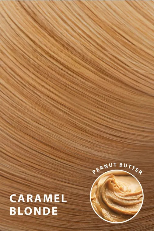 Superdicke 16'' 5-teilige gebürstete Wellen-Clip-In-Haarverlängerungen - BLONDE | Karamellblond #3