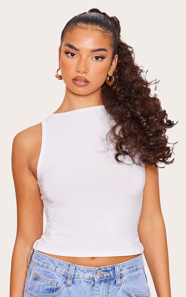 Midi Grande Brushed Out Wave 22'' Poney enveloppant - MARRONS | CHOCOLAT BRUN #2