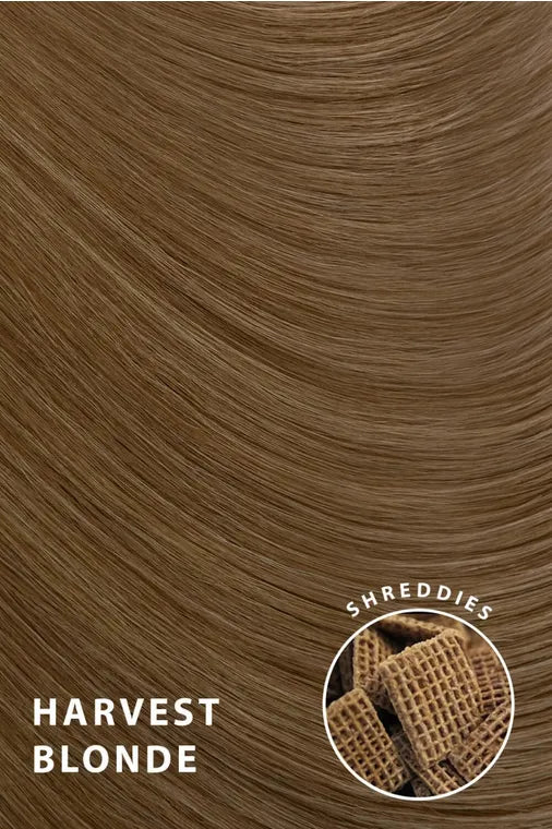 Mini Grande 18" 90s Crimp Wraparound Pony - BLONDES | HARVEST BLONDE #3