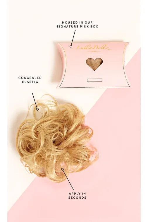 Premium Messy Bun Hair Up Scrunchie - BLONDES | GOLDEN BLONDE #5